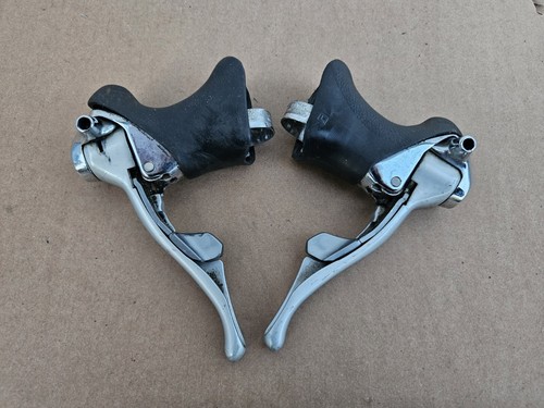 Shimano Dura Ace 7400 8 Speed STI Shifters 3x8 ST-7400 Japan - Picture 7 of 13
