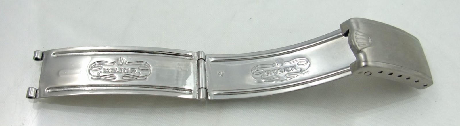 Rolex Daytona Watch Buckle Clasp 6536 Vintage Rare 1960 Circle 4-60 Swiss Made image 3