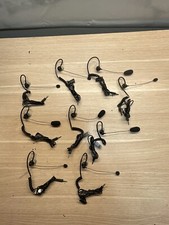 Wired 3.5mm Jack In-ear Headphones Earbuds Charcoal-Black/lot Of 9/JUA1634