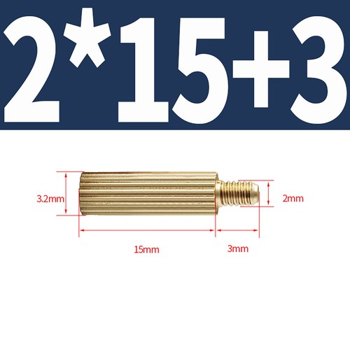 Rounded Knurled Brass Spacer Standoff Mount Fixing | PCB | Metric | Bolts M2 - Picture 22 of 47