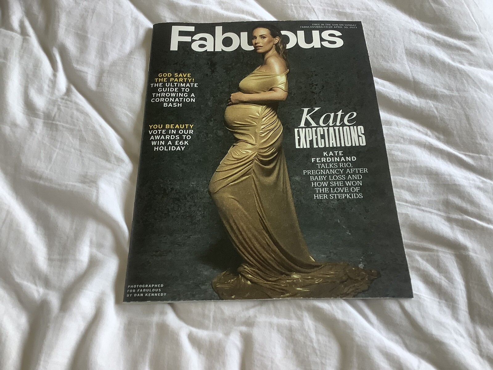 FABULOUS MAGAZINE 2 ISSUES KATE FERDINAND LOUISE REDKNAPP | eBay