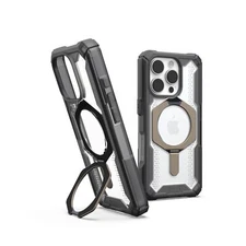 UAG iPhone 16 Pro Case 6.3" Plasma XTE Rugged Shockproof Kickstand, Ash/Titanium
