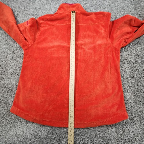 Toad & Co Horny Toad Sweater Womens L Orange 1/4 Zip Knit LS Mock Neck Outdoors - Picture 10 of 11