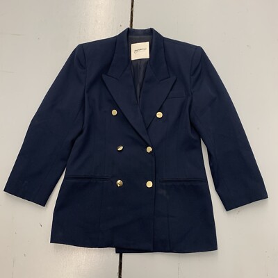 Vintage 90s George Marciano Guess Button Down Dress Coat Womens Size 6 G5270