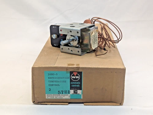 NEW OPEN BOX White-Rodgers 1680-5 Refrigeration Temperature Control 572D