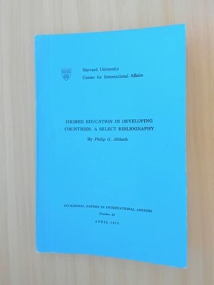 Higher Education in Developing Countries: A select Bibliography. With the assist