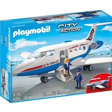 playmobil 5395 city action passenger plane