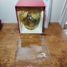 Large 4" Clear Pawprint Ornament Dog