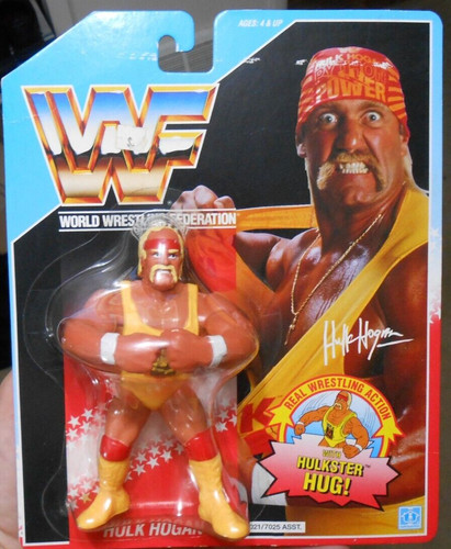 1990 WWF HASBRO HULK HOGAN Unopened Sealed HULKSTE...
