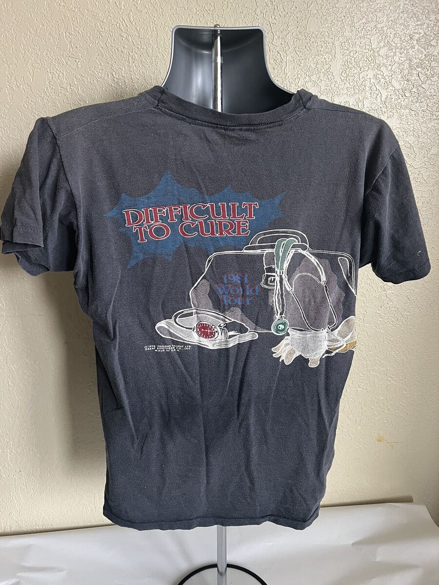 Vintage Original Rainbow Difficult to Cure world tour shirt Vintage Original Rainbow Difficult to Cure world tour shirt