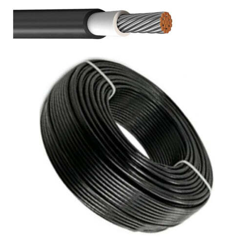 100m Solarkabel Solarleitung 6mm² Photovoltaik PV Kabel schwarz - Bild 1 von 2