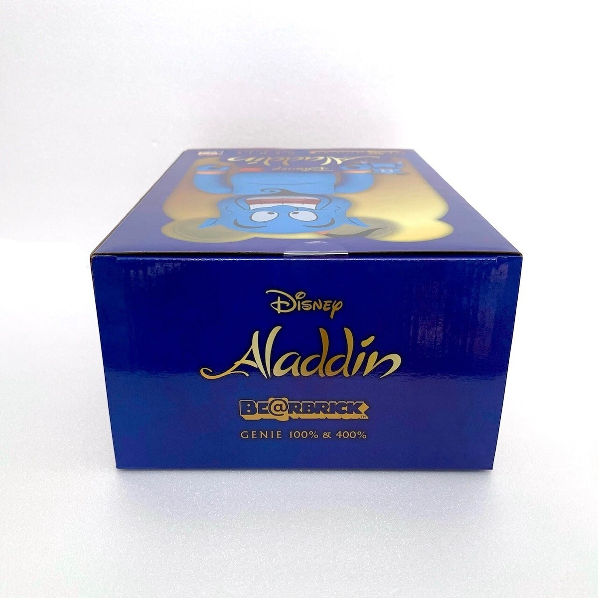 BE@RBRICK GENIE 100％ &amp; 400％ Genie Aladdin 400% + 100% Combo Bearbrick Set by Medicom