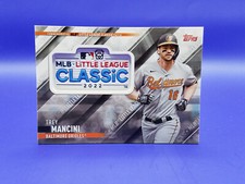 2022 Topps SEP-TM Trey Mancini, Orioles - MLB Little League Classic Patch Card
