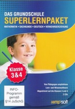Das Grundschule SUPERLERNPAKET Klasse 3&4 Mathematik Deutsch Sachkunde Verkehr