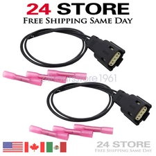 2X Ignition Coil Connector Plug Cable Wire For Ford V6 V8 Flex F150 2.0L 3.5L