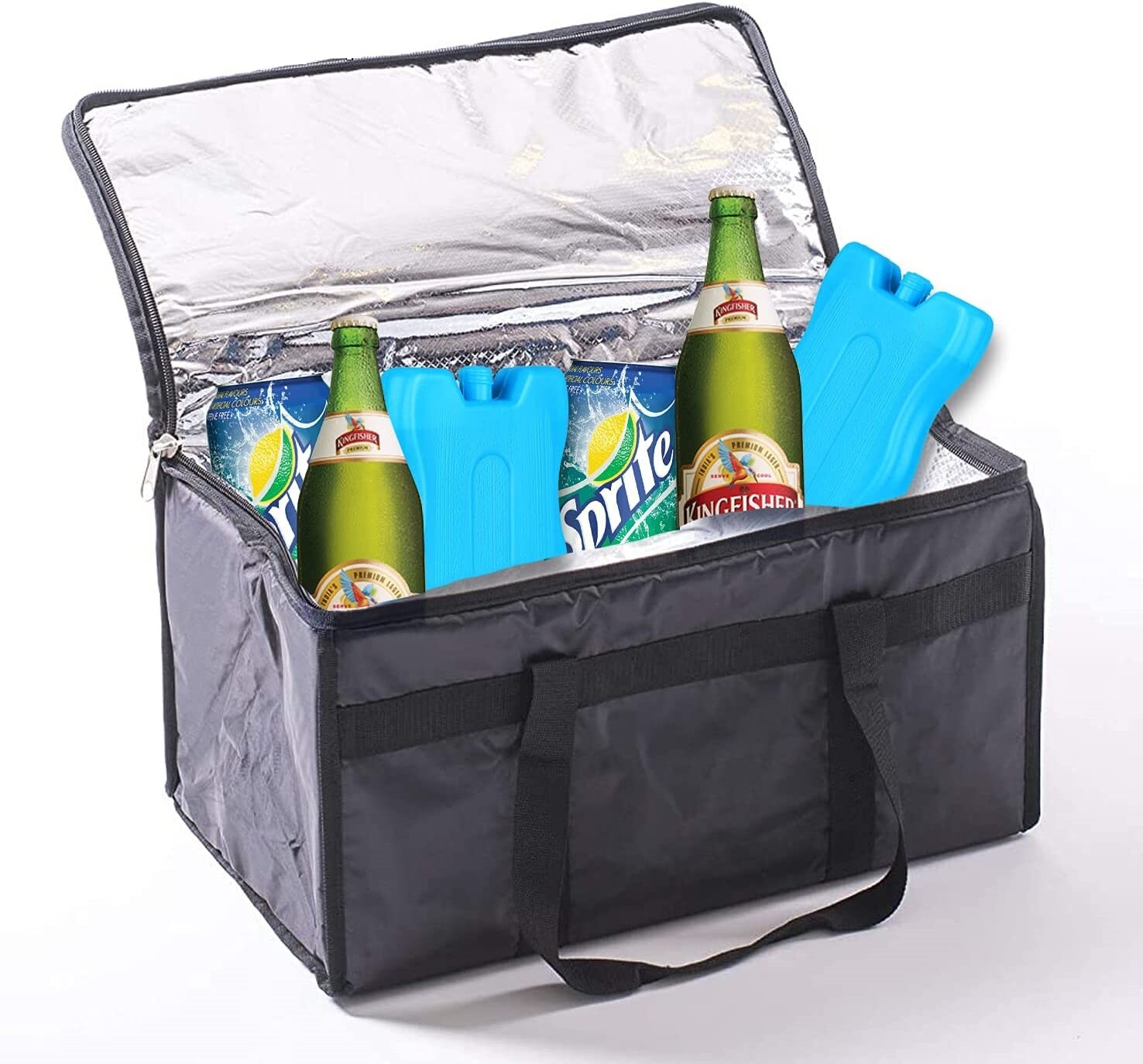 Freezer Ice Blocks Reusable Cooler Pack Cool Bag Picnic Board Travel ...