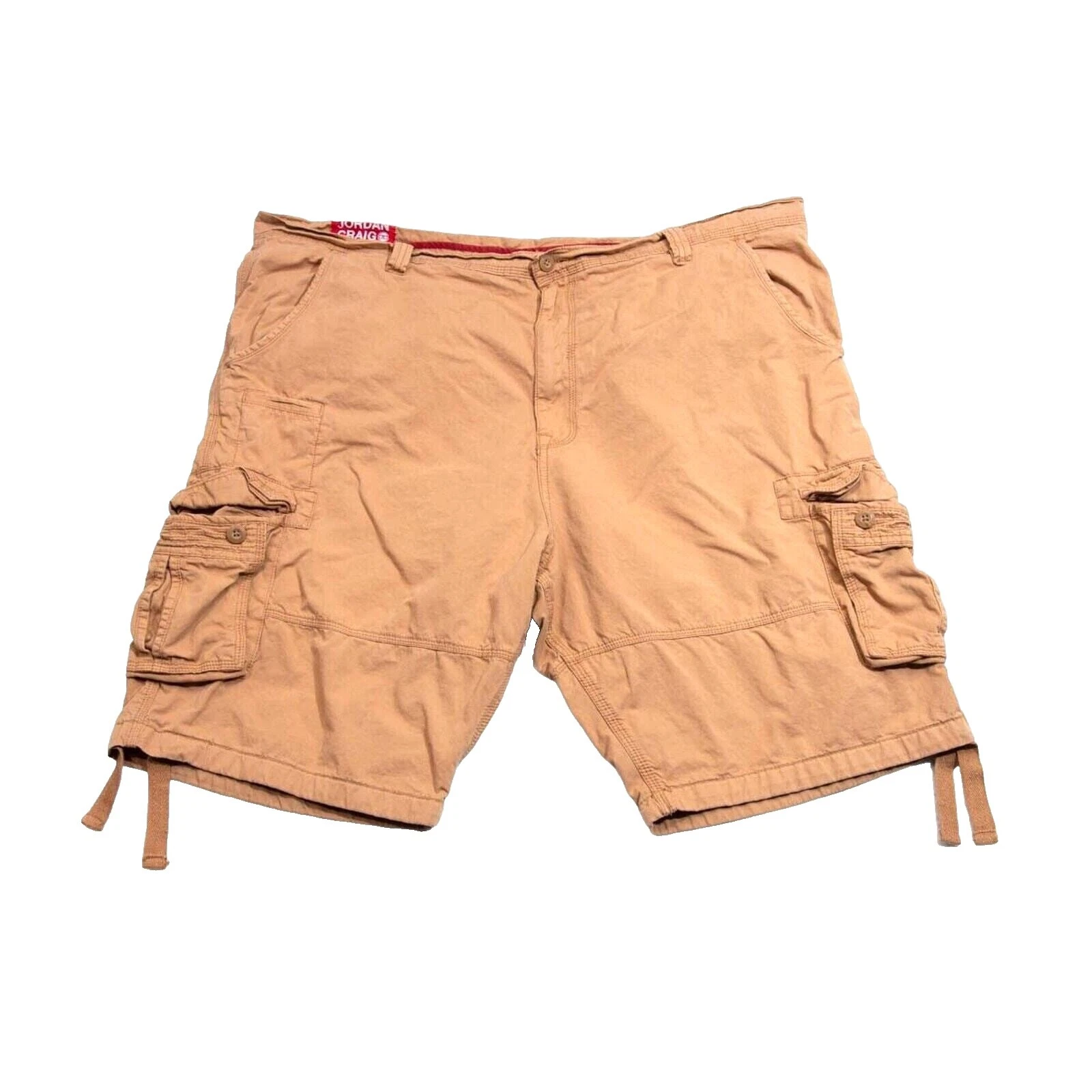 Pantalones Cortos Cargo Jordan Craig sólido para hombres