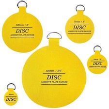 Disc Plate Hangers Wall Hanging Self Adhesive Invisible Picture Hooks 5 Sizes