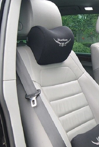 New Mickey Mouse Head Neck Rest Cushion Headrest Pillow Car Accessories 1pc
