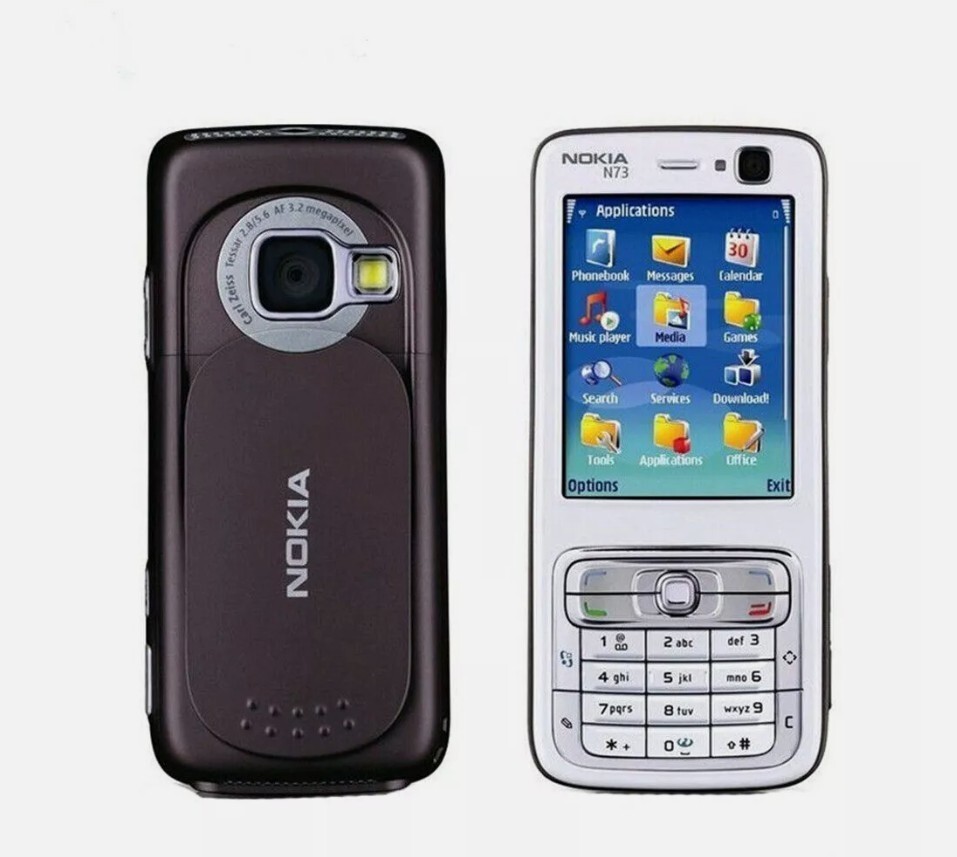 Nokia N Series N73 GSM 2G Unlocked Classic CellPhone +1Year