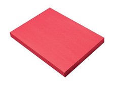 Prang Formerly SunWorks Construction Paper, Holiday Red, 9" x 12", 100 Sheets