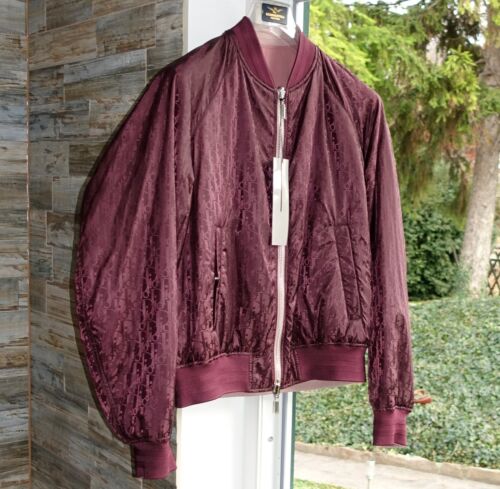 DIOR JACKET 52 logo christian bomber bordeaux red l xl oblique reversible jack - Bild 2 von 21
