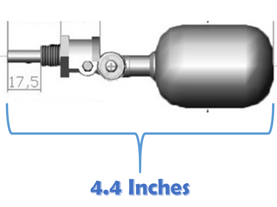 DJH-304 stainless steel automatic water level control floating valve, 1