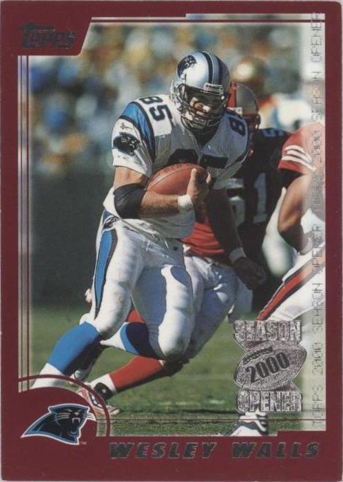 2000 Topps Season Opener Wesley Walls #161 - 1 of 2