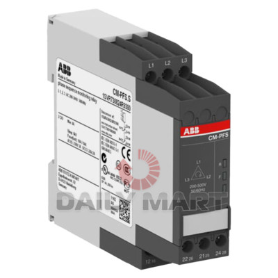 New In Box ABB 1SVR730824R9300 CM-PFS.S Monitor Relay