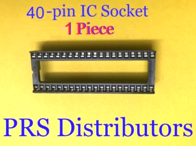 Kit 122 Prese DIP IC Per Saldatura - 6/8/14/16/18/24/28/40 Pin, Per Kit 122 Prese DIP IC Per Saldatura - 6/8/14/16/18/24/28/40 Pin, Per