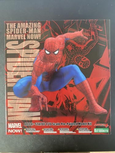 The Amazing Spider-Man Marvel Now! ARTFX+ 1/10 Scale Kotobukiya Statue - Picture 5 of 11
