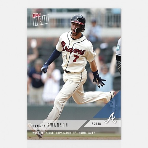 2018 Topps Now 230 Dansby Swanson