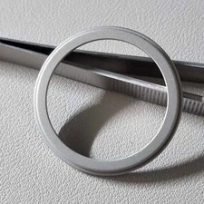 Bezel TWO STAGE V2 SKX007 / Silver Color Sand Blasted, SKX SEIKO