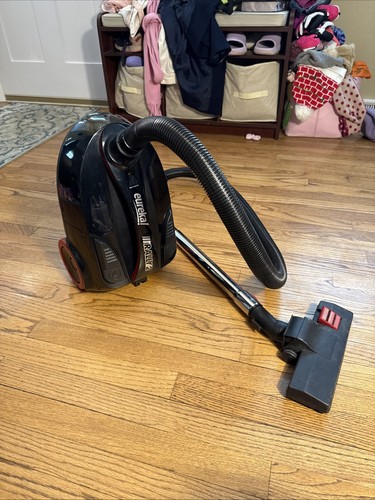 Eureka Rally 2 Bagged Corded Canister Vacuum Cleaner Model 980 Black
