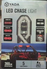 N-I-B YADA 7 INCH LED CHASE LIGHT 360LM IP67 LM533858-84 DOT compliant