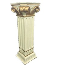 Vintage Antique Classical style decorative column overall height 25 inches tall