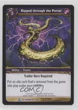 2008 World of Warcraft TCG: Servants the Betrayer Ripped through Portal #114