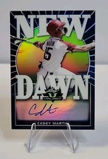 2020 Leaf Valiant - New Dawn Casey Martin #ND-CM1 Blue Prismatic /50 (AU, RC)
