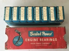 Vintage Sealed Power Engine Bearings 3045 AP .10 NOS – Lot of 10 – USA Made