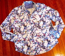 ROBERT GRAHAM MENS AUTHENTIC BRAND NEW ORIGINAL DRESS SHIRT Size L LARGE , NWT