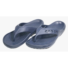 CROCS Unisex Blue Baya Flip Flops Thongs 11999 Men's Size 10, Women's Size 12