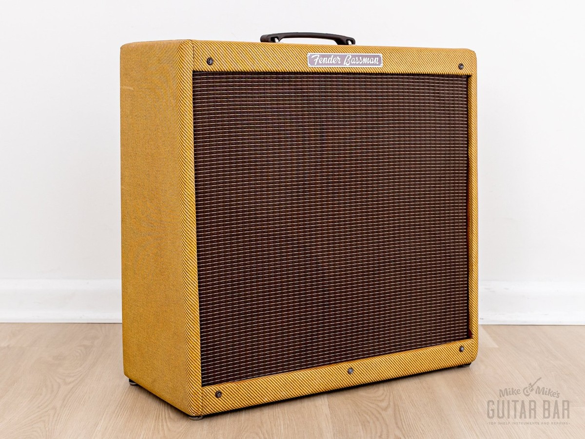 1959 Fender Bassman Tweed Vintage Tube Amp 5F6-A 4x10 w