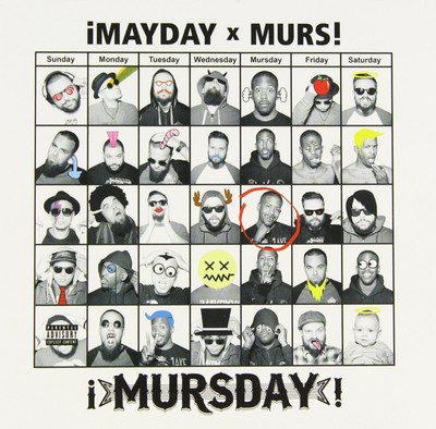 Mursday Explicit By Mayday X Murs On Audio CD Album Black 2014 Very Good