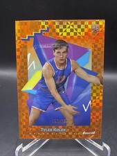 2024-25 Topps Finest - Uncommon Tyler Kolek #163 Orange X-Fractor /200 Knicks