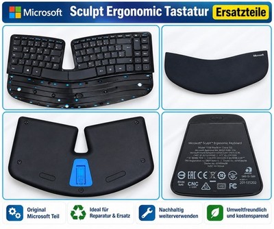 Microsoft Sculpt Ergonomic Tastatur Keyboard    ERSATZTEILE