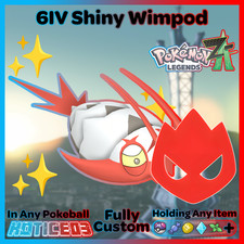 ✨ Shiny Alpha Wimpod 6IV + EVs ✨ Pokemon Legends ZA 🚀 Fast 🚀