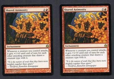 MtG 2x Shared Animosity Shared Animosity 2x (Morningtide)
