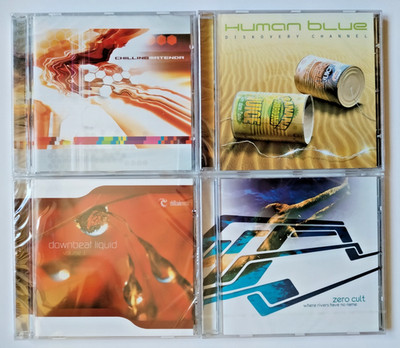 4 x CHILLCODE MUSIC CD Album Set Human Blue Matenda Zero Cult Ambient Chillout