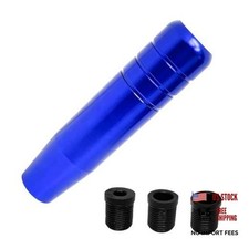 5" Heavy Weighted Shifter Knob, Aluminum Alloy Long Shifting Lever Handle Blue