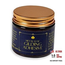 Gilding Adhesive 60ml - by - Water Based Gold Leaf Sheets Gilding Size - 60ml